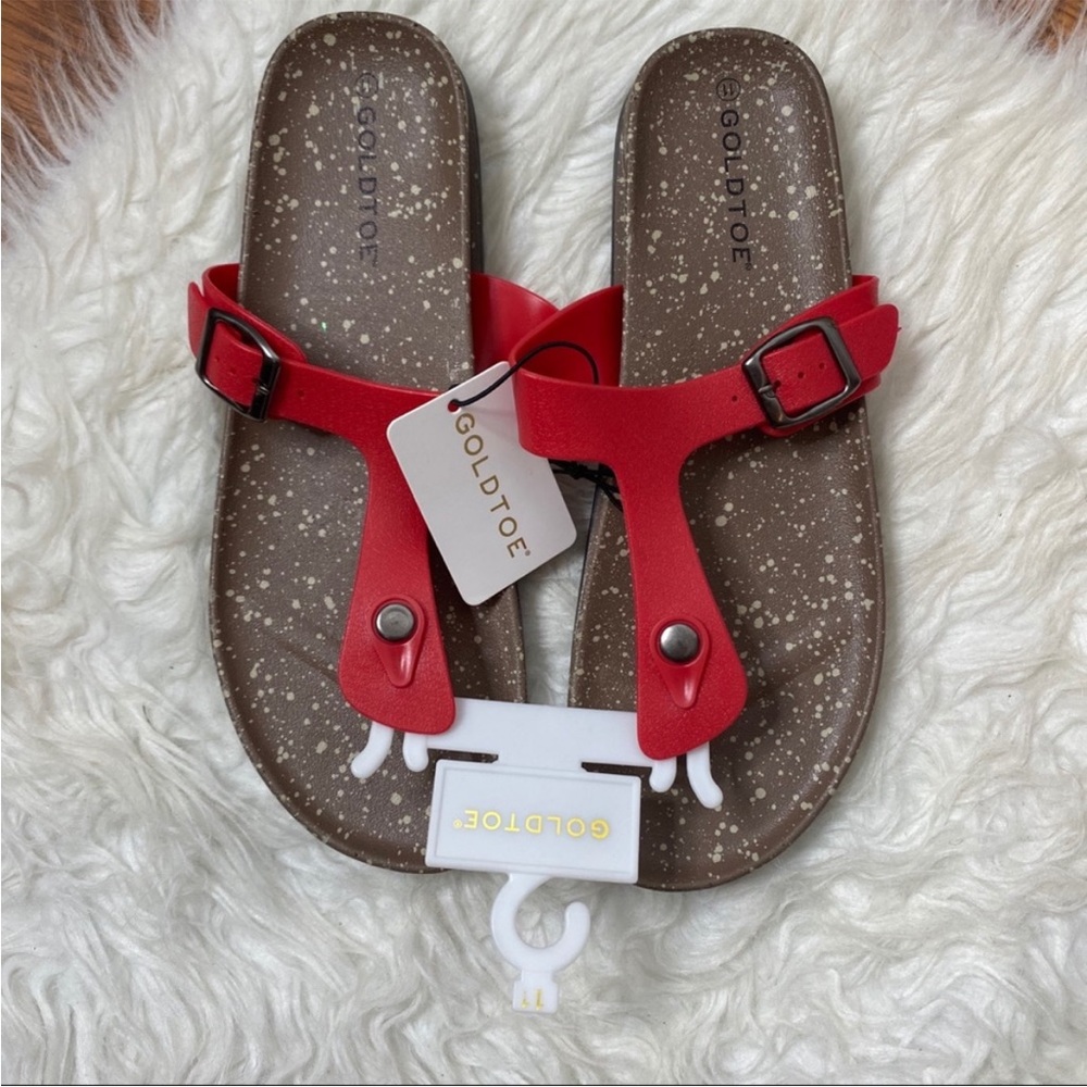 Goldtoe Rubber Sandals Size 11